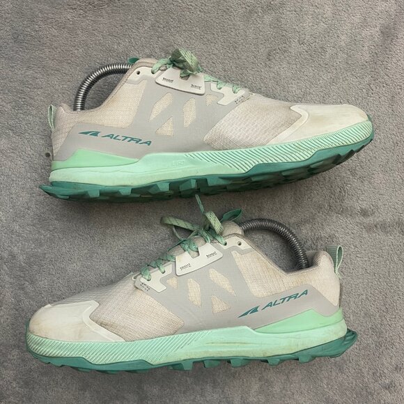 Altra Women's Lone Peak 7 Trail Running Shoe Size 7.5 Wide Green Mint - Picture 4 of 8
